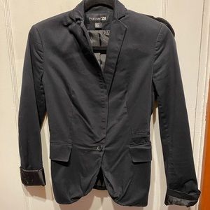 Black forever 21 blazer